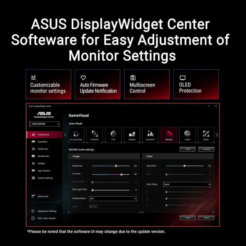 Asus ROG Strix OLED XG27UCDMG 27 Asus ROG Strix OLED XG27UCDMG 27